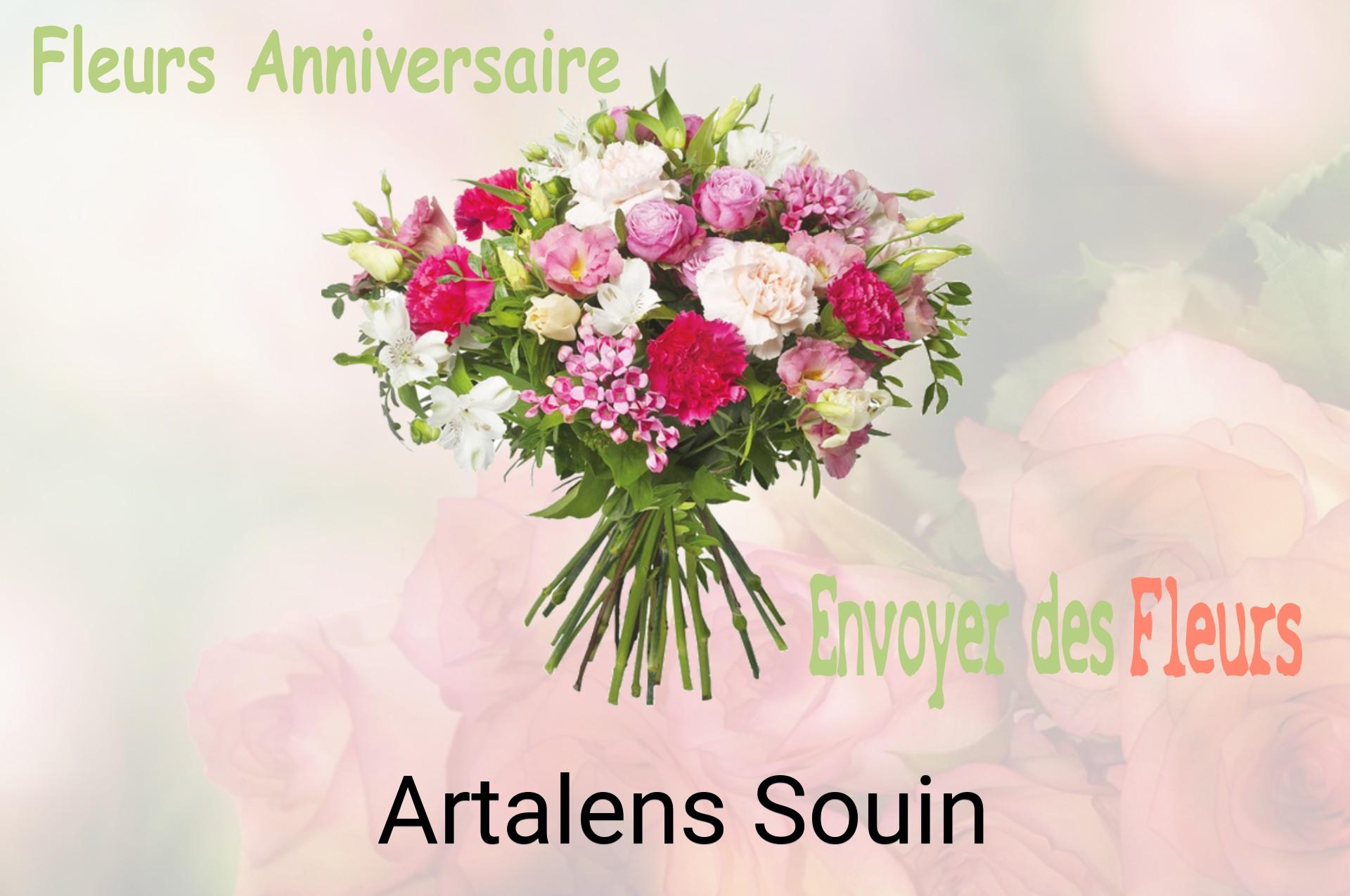Bouquet de fleurs d’anniversaire livré à Artalens-Souin